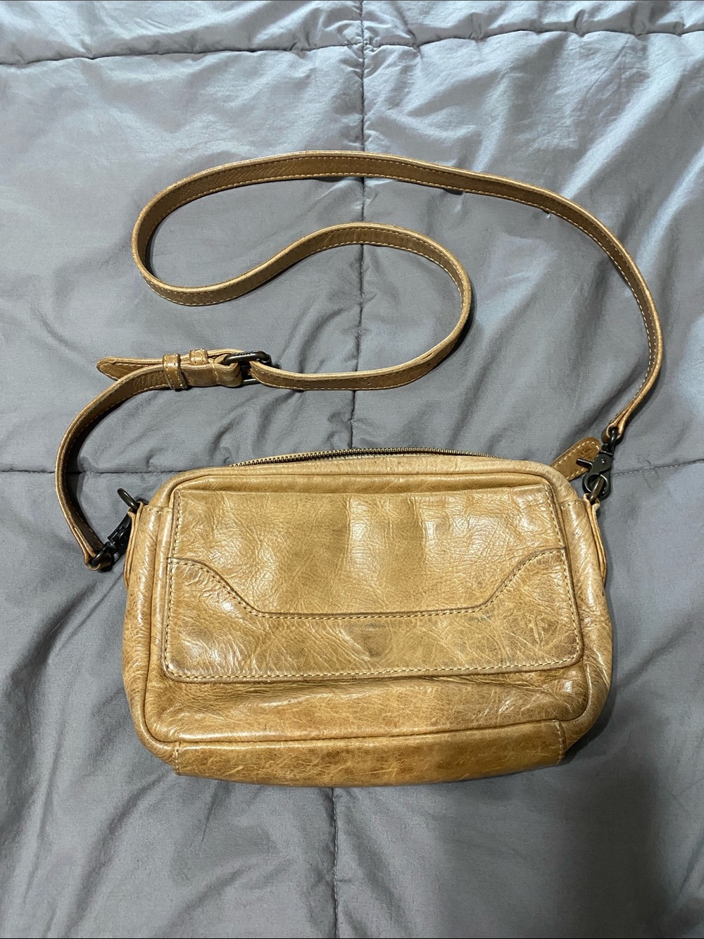 Frye leather crossbody